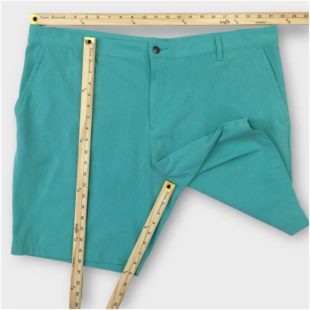 Adidas Shorts Mens‎ Size 42 Primegreen Crosshatch Stretch Performance Golf